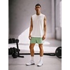 Nike Men’s Form Dri-FIT 5″ Workout Shorts; Unlined Training Shorts(Steam/Black)