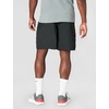 Nike Men’s Form Dri-FIT 9″ Workout Shorts; Unlined Training Shorts(Black/White)