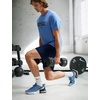 Nike Men’s Form Dri-FIT 9″ Workout Shorts; Unlined Training Shorts(Obsidian/Black)