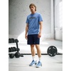Nike Men’s Form Dri-FIT 9″ Workout Shorts; Unlined Training Shorts(Obsidian/Black)