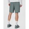 Nike Men’s Form Dri-FIT 9″ Workout Shorts; Unlined Training Shorts(Smoke Grey/Black)