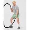 Nike Men’s Form Dri-FIT 9″ Workout Shorts; Unlined Training Shorts(Steam/Black)