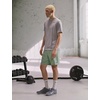 Nike Men’s Form Dri-FIT 9″ Workout Shorts; Unlined Training Shorts(Steam/Black)