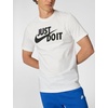 Nike Men’s Just Do It Sportswear T-Shirt(White/Black)