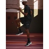Nike Men’s Miler Dri-FIT 9″ Brief-Lined Running Shorts(Black/Black/Reflective Silver)