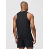Nike Men’s Miler Dri-Fit Running Tank(Black/Reflective Silver)