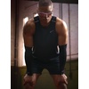 Nike Men’s Miler Dri-Fit Running Tank(Black/Reflective Silver)