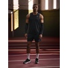 Nike Men’s Miler Dri-Fit Running Tank(Black/Reflective Silver)