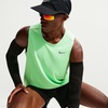 Nike Men’s Miler Dri-Fit Running Tank(Illusion Green/Reflective Silver)