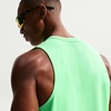 Nike Men’s Miler Dri-Fit Running Tank(Illusion Green/Reflective Silver)
