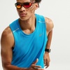 Nike Men’s Miler Dri-Fit Running Tank(Light Current Blue/Reflective Silver)