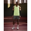 Nike Men’s Miler Dri-Fit Running Tank(Volt Ice/Reflective Silver)