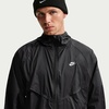 Nike Men’s Wind Runner Lightweight Full Zip UV Jacket(Black/White)