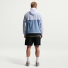 Nike Men’s Wind Runner Lightweight Full Zip UV Jacket(Hydrogen Blue/Work Blue/White)