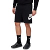 Nike Men’s Club French Terry Alumni Shorts(Black/Black/White)