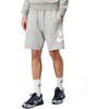 Nike Men’s Club French Terry Alumni Shorts(Dark Grey Heather/Light Smoke Grey/White)