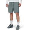 Nike Men’s Form Dri-FIT 9″ Workout Shorts; Unlined Training Shorts(Smoke Grey/Black)