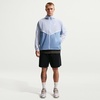 Nike Men’s Wind Runner Lightweight Full Zip UV Jacket(Hydrogen Blue/Work Blue/White)