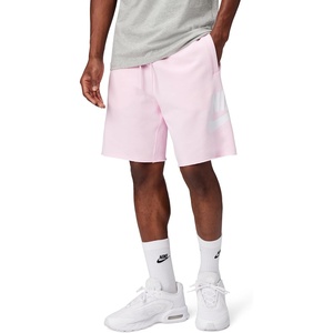 Nike Men’s Club French Terry Alumni Shorts(Pink Foam/Pink Foam/White)