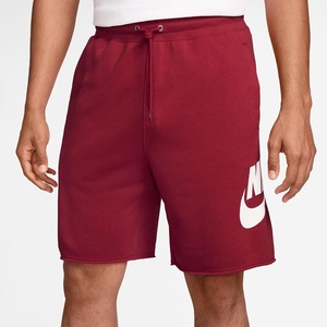 Nike Men’s Club French Terry Alumni Shorts(Tough Red/Tough Red/White)