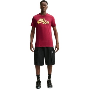 Nike Men’s Just Do It Sportswear T-Shirt(Tough Red)