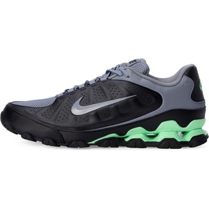 Nike Men’s Reax 8 SL Lifestyle Shoes(Black/Cool Grey-illusion Green)