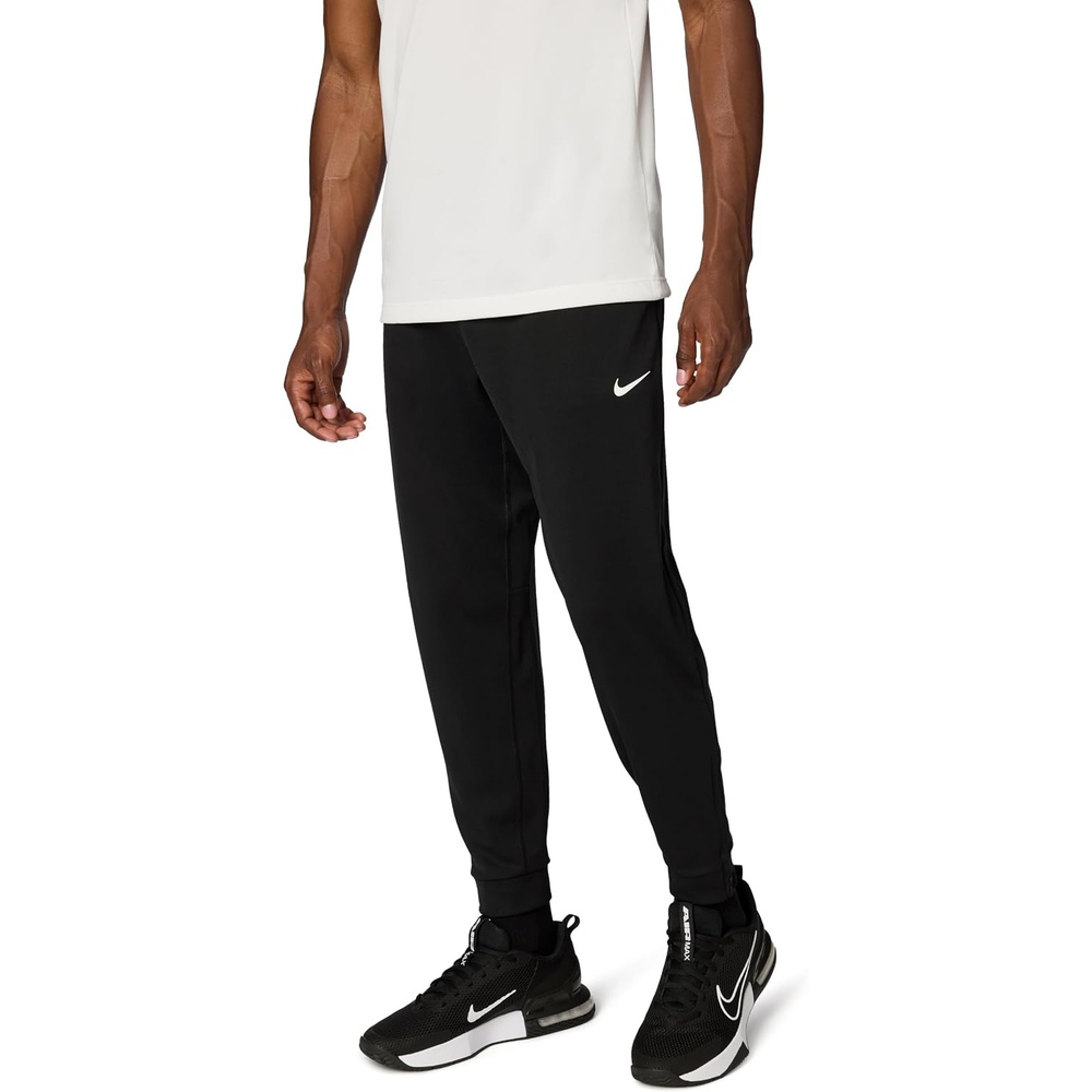 image:imageNike Mens Totality DriFIT Tapered Versatile PantsBlackWhite