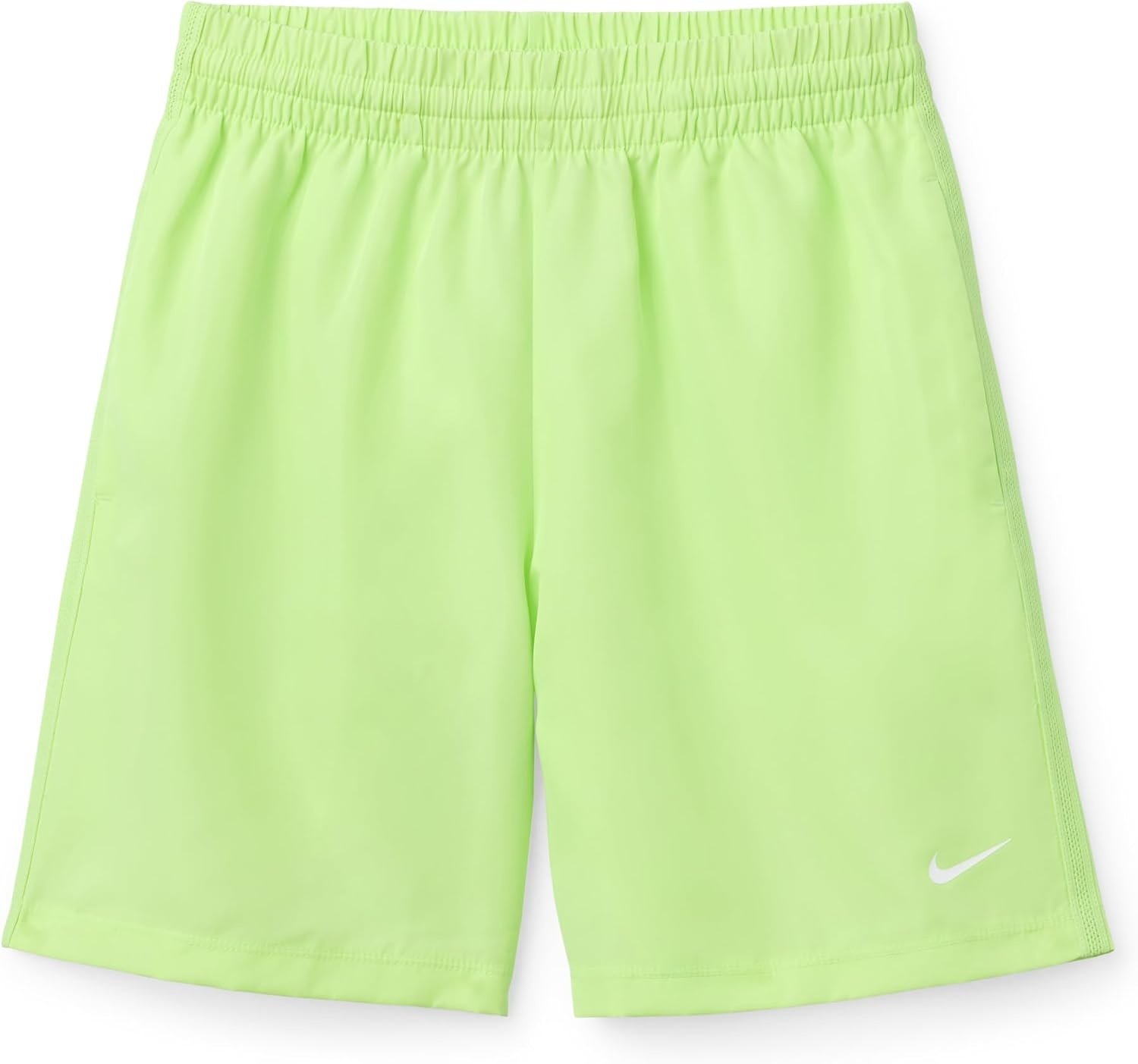 image:imageNike Unisex Big Kids Multi DriFIT Training Shorts Boys and GirlsLight Liquid LimeWhite