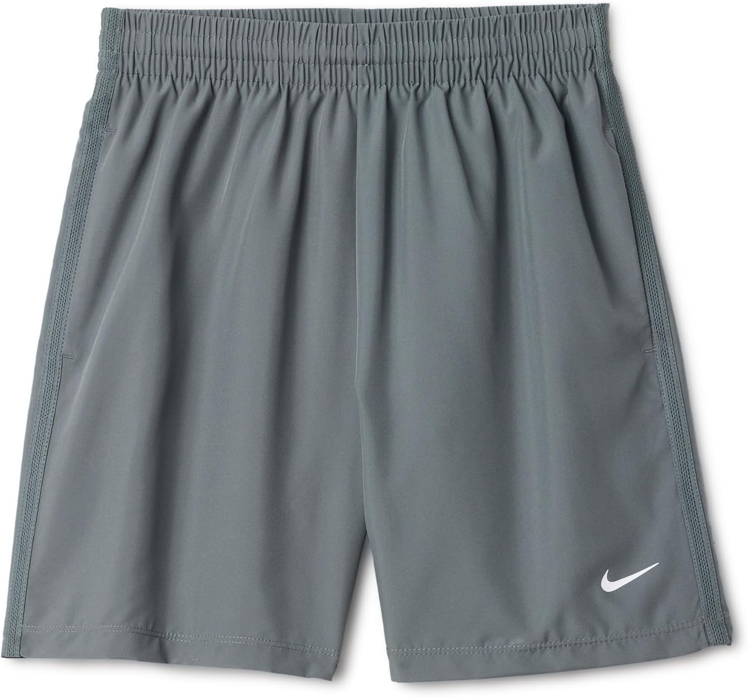 image:imageNike Unisex Big Kids Multi DriFIT Training Shorts Boys and GirlsSmoke GreyWhite