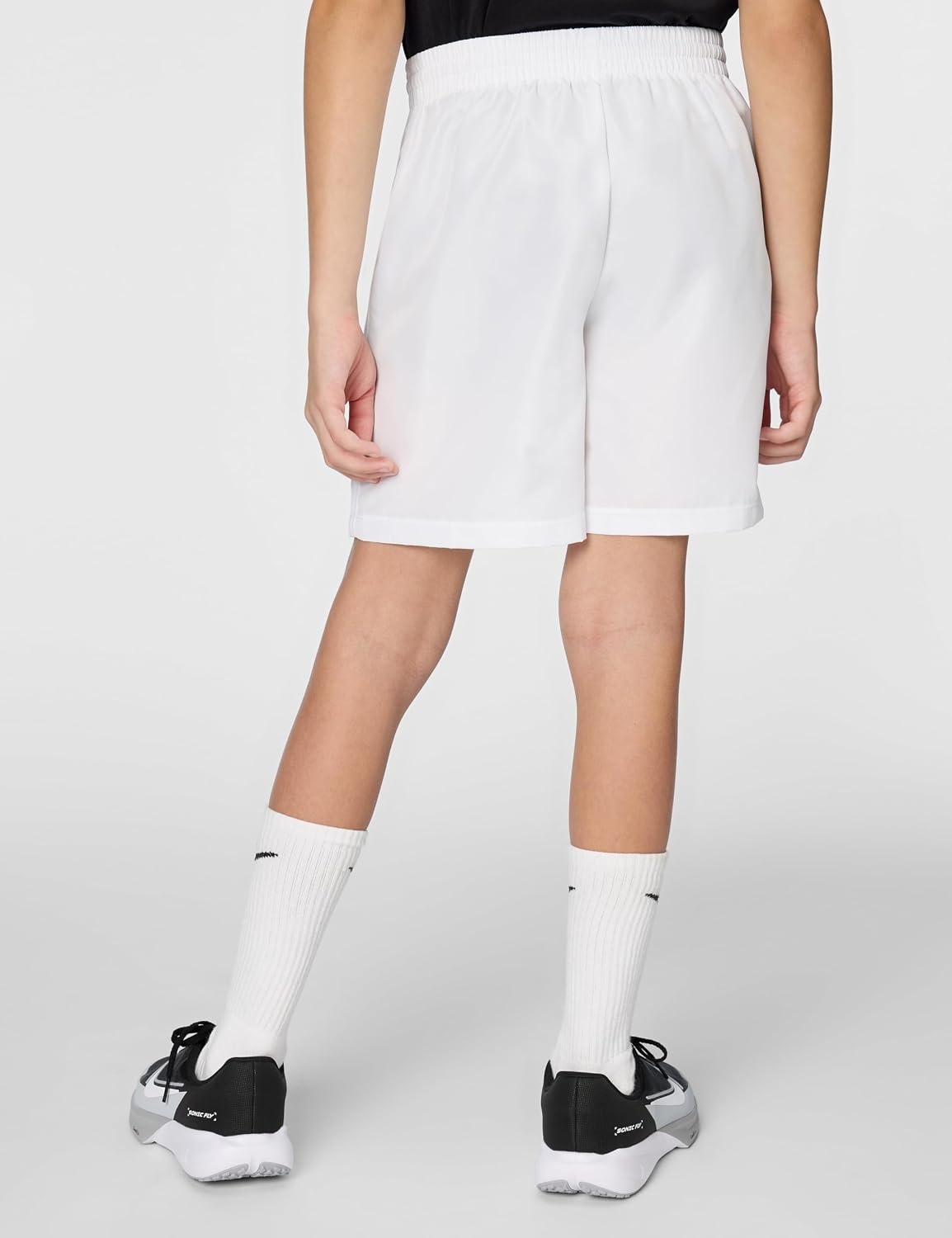 image:imageNike Unisex Big Kids Multi DriFIT Training Shorts Boys and GirlsWhiteWhiteBlack