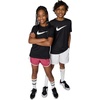 Nike Big Kids’ Legend Dri-FIT T-Shirt (Large Swoosh Logo) – Boys and Girls(Black)