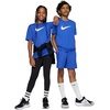 Nike Big Kids’ Legend Dri-FIT T-Shirt (Large Swoosh Logo) – Boys and Girls(Game Royal)