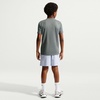 Nike Big Kids’ Legend Dri-FIT T-Shirt (Large Swoosh Logo) – Boys and Girls(Smoke Grey)