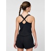 Nike Girls’ One Fitted Dri-FIT Tank Tops(Black/White)