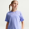 Nike Girls’ Sportswear Essential Boyfriend T-Shirt(Light Thistle)