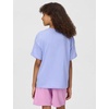 Nike Girls’ Sportswear Essential Boyfriend T-Shirt(Light Thistle)