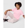 Nike Girls’ Sportswear Essential Boyfriend T-Shirt(Med Soft Pink)