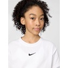 Nike Girls’ Sportswear Essential Boyfriend T-Shirt(White)