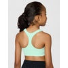 Nike Girls’ Swoosh Sports Bra(Arctic Green/White)