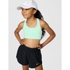 Nike Girls’ Swoosh Sports Bra(Arctic Green/White)