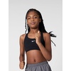 Nike Girls’ Swoosh Sports Bra(Black/White)