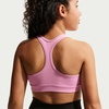 Nike Girls’ Swoosh Sports Bra(Pink Rise/White)
