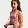 Nike Girls’ Swoosh Sports Bra(Pink Rise/White)