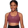 Nike Girls’ Swoosh Sports Bra(Pink Smoke)