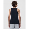 Nike Kids Tank Top (Little Kid/Big Kid)(Black/Light Smoke Grey)