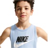 Nike Kids Tank Top (Little Kid/Big Kid)(Hydrogen Blue/Black)