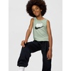 Nike Kids Tank Top (Little Kid/Big Kid)(Spruce Fog/Black)