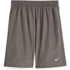 Nike Unisex Big Kids’ Multi Dri-FIT Training Shorts – Boys and Girls(Cave Stone/White)