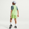Nike Unisex Big Kids’ Multi Dri-FIT Training Shorts – Boys and Girls(Light Liquid Lime/White)