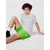 Nike Unisex Big Kids’ Multi Dri-FIT Training Shorts – Boys and Girls(Mean Green/White)